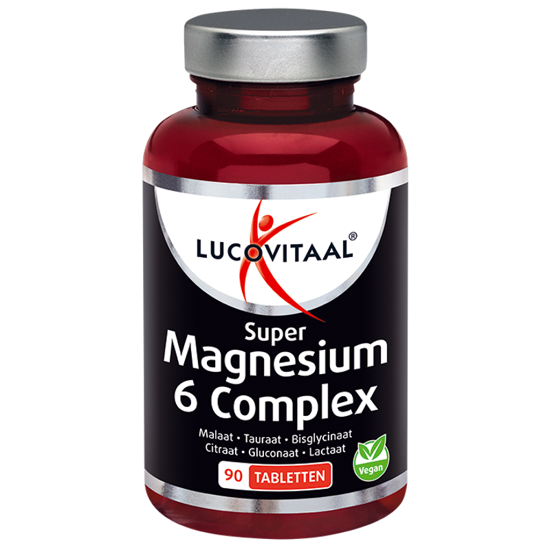 Lucovitaal Super Magnesium 6 Complex - 90 tabletten - 90 stuks