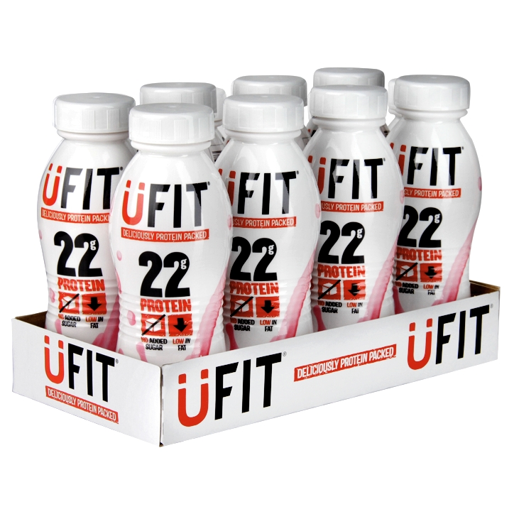 UFIT Protein Drink Strawberry 8 x 310ml