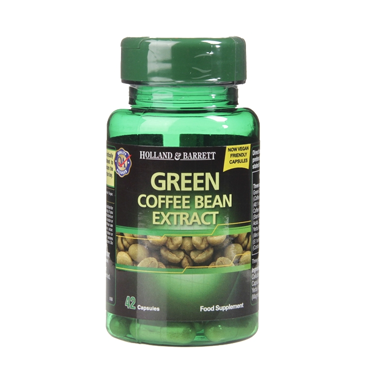 Holland & Barrett Green Coffee Bean Extract Capsules 400mg  gnc.co.uk