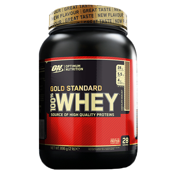 Optimum Nutrition Gold Standard 100% Whey Powder Chocolate Hazelnut 896g