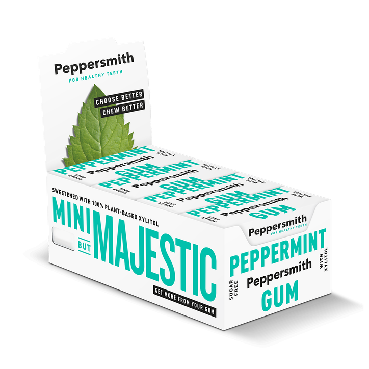 Selection Box Of Extra Strong Dental Mints Lemon Dental Mints Peppermint Dental Mints And