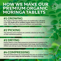 Image 5 for Organic Moringa Tablets – 180 Tablets