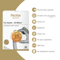 Image 2 for Pro-ven Biotics Adult Acidophilus & Bifidus 30 Capsules