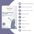 Image 2 for Pro-ven Biotics Acidophilus & Bifidus with Multivitamins - 30 Chewable Tablets for Children (Aged 4-16)