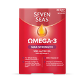 Image 1 for Omega-3 Fish Oil Max Strength With Vitamin D 30 Capsules