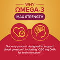 Image 3 for Omega-3 Fish Oil Max Strength With Vitamin D 30 Capsules