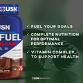 Image 2 for Diet Fuel Meal Replacement Shake Chocolate 2kg