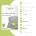 Image 2 for Pro-ven Biotics Acidophilus & Bifidus With Digestive Enzymes 30 Capsules