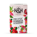 Image 1 for Organic Echinacea & Cranberry 20 Tea Bags