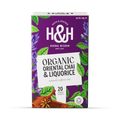 Image 1 for Organic Oriental Chai & Liquorice 20 Tea Bags