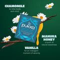Image 2 for Chamomile, Vanilla & Manuka Honey 20 Tea Bags