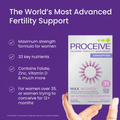 Image 3 for PROCEIVE® Max Women Advanced Fertility Supplement 30 Sachets