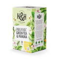 Image 1 for Organic Green Tea with Manuka 20 Tea Bags