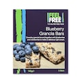 Feel Free Granola Bars Blueberry 140g