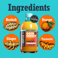 Image 4 for Good Energy Dosing Bottle Punchy Turmeric & Ginger 420ml