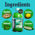Image 4 for Good Gut Dosing Bottle Super Greens & Lemon 420ml