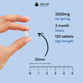 Image 5 for L-Lysine Supplement 2000mg per serving 120 Tablets
