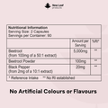 Image 5 for New Leaf Beetroot Capsules With Black Pepper 180 Capsules