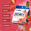 Image 4 for Critical Whey Protein Powder Strawberry Milkshake 825g