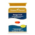 Fitness Pharma Omega 3-6-9 with Vitamins A, D, E & K 60 Capsules