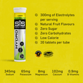 Image 3 for SiS Hydro Electrolyte Effervescent Lemon 20 Tablets