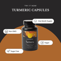 Image 2 for Turmeric Capsules 1200mg 60 Capsules