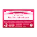 Dr Bronner All-One Rose Pure-Castile Bar Soap 140g