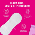 Image 2 for Bamboo Daily Panty Liners Wrapped + Ultra Thin (24 liners)