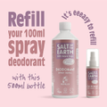 Image 3 for - Lavender & Vanilla Natural Deodorant Spray Refill 500ml
