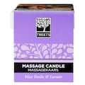 Treets Traditions Velvet Vanilla & Lavender Massage Candle