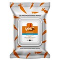 Yes To Carrots 25 Fragrance Free Cleansing Facial Wipes