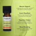 Image 3 for Lemongrass Organic Pure Essential Oil 9ml