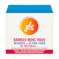 glo Bamboo Mini-Pads for Sensitive Bladder 16 pack