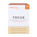 Pink Cloud Focus Drinkable Vitamins Orange & Pineapple 28 Sachets