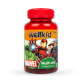 Image 1 for Wellkid Marvel Multi-Vitamin 7-14 years 50 Vegan Soft Jellies