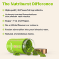 Image 5 for Nutri Greens with Vitamin B, D & Turmeric 60 Gummies