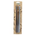 The Natural Family Co. Bio Toothbrush Twin Pack - Pirate Black & Monsoon Mist