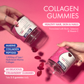 Image 3 for Beauty Collagen 60 Strawberry Gummies