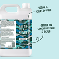 Image 5 for Faith In Nature Conditioner for Sensitive Scalps Fragrance Free 5L