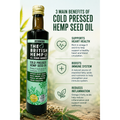 Image 4 for Cold Pressed Hemp Seed Oil 500ml