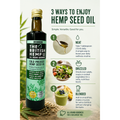 Image 5 for Cold Pressed Hemp Seed Oil 500ml