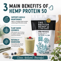 Image 4 for Hemp protein powder 50% - 500g