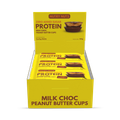 Image 2 for CUPS Milk compound with peanut filling - HIGH PROTEIN (2x21)g 12 Pack