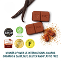Image 4 for ¬Æ JustChoc Box Organic Peruvian Cacao Dark Chocolate 1KG 10g