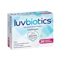 Luvbiotics Advanced Dental Hygiene Cherry Lozenges