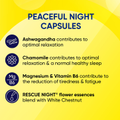 Image 3 for Bach RESCUE Peaceful Night 30 Capsules