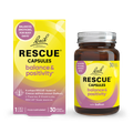 Image 1 for Bach RESCUE Balance & Positivity 30 Vegan Capsules