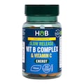 Holland & Barrett Super Strength Complete Vit B Complex + Vitamin C 30 Tablets