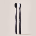 Image 2 for Humble Plant Based Sensitive Toothbrush - Pack of 2 (Blue/Purple or Black/White)