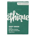 Ethique Deep Green - Solid face cleanser for balanced to oily skin 100g